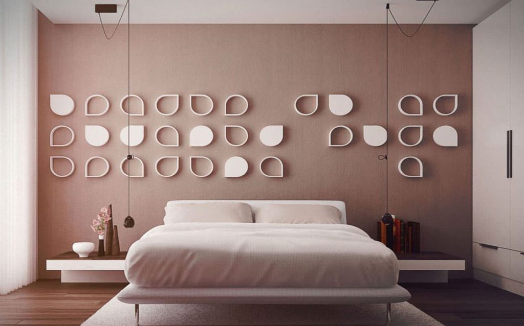 Bedroom Wallpaper fixing and installation in Dubai